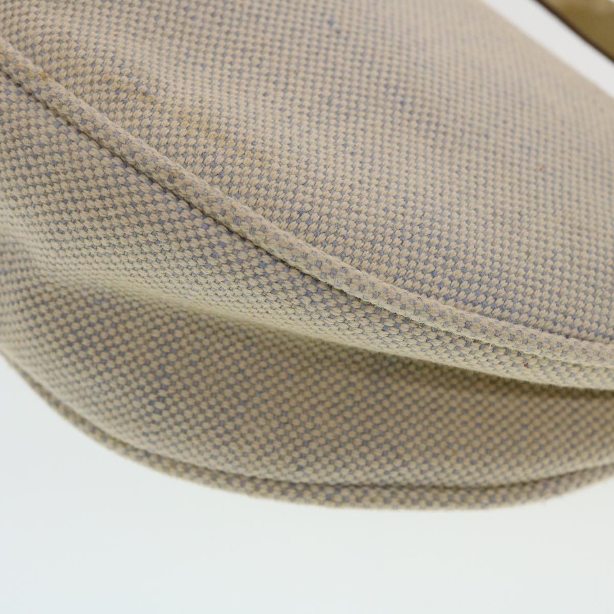 Prada, Beige, Canvas, clutch