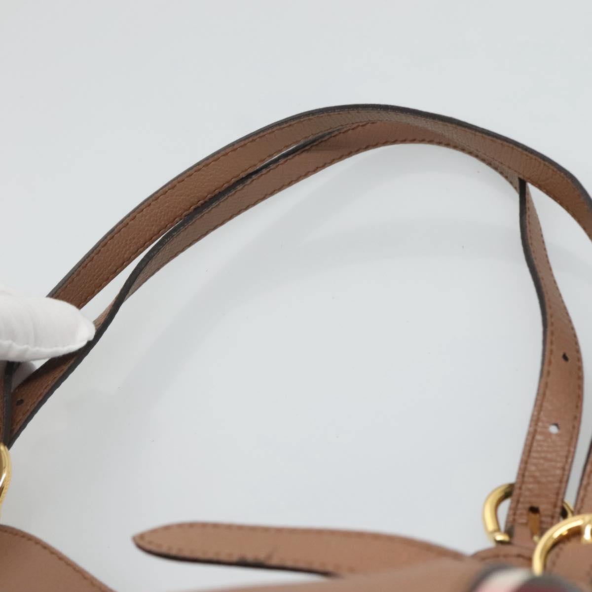 Burberry Canterbury, Brown, Leather, shoulder