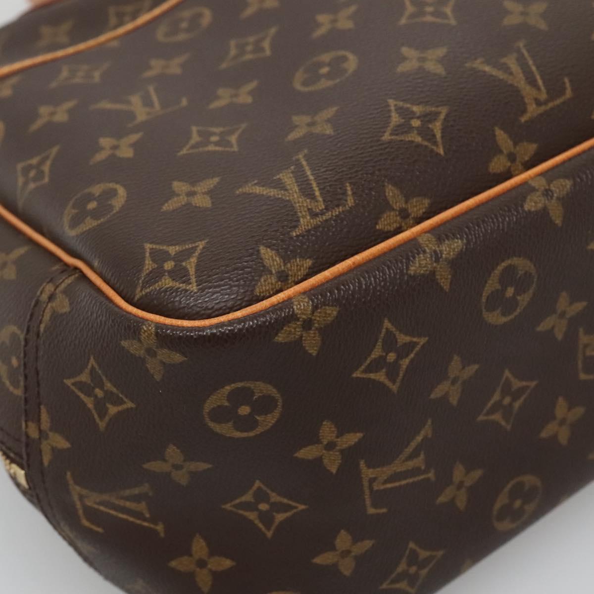 Louis Vuitton Deauville, Brown, Canvas, handbag