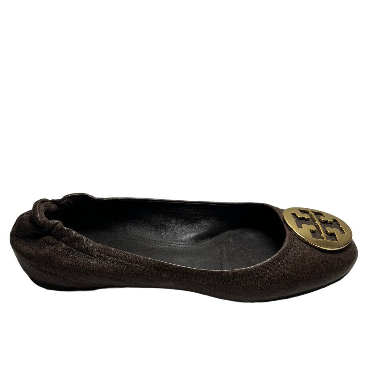 Φλατ μπαλέτο Tory Burch Minnie Travel 39 καφέ