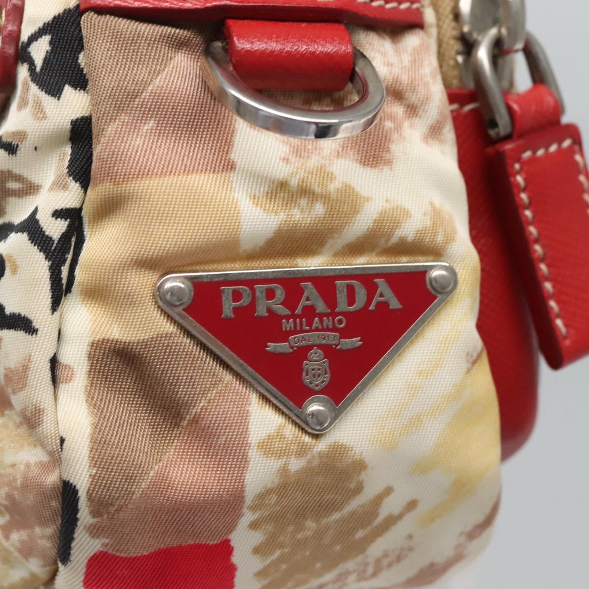 Prada, Red, NYLON, shoulder
