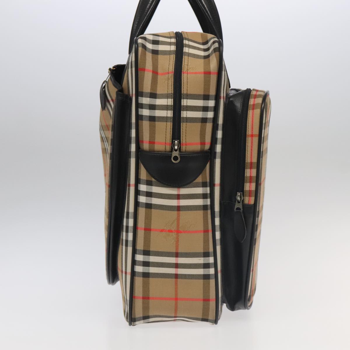Burberry Nova Check, Beige, Canvas, handbag
