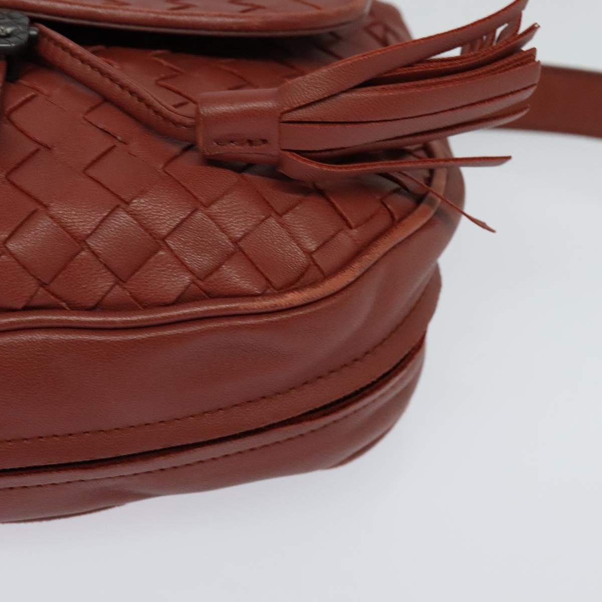 Bottega Veneta Intrecciato, Brown, Leather, shoulder
