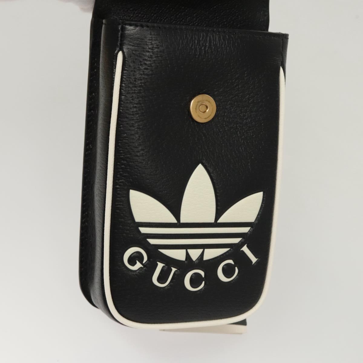 Gucci, Black, Leather, shoulder