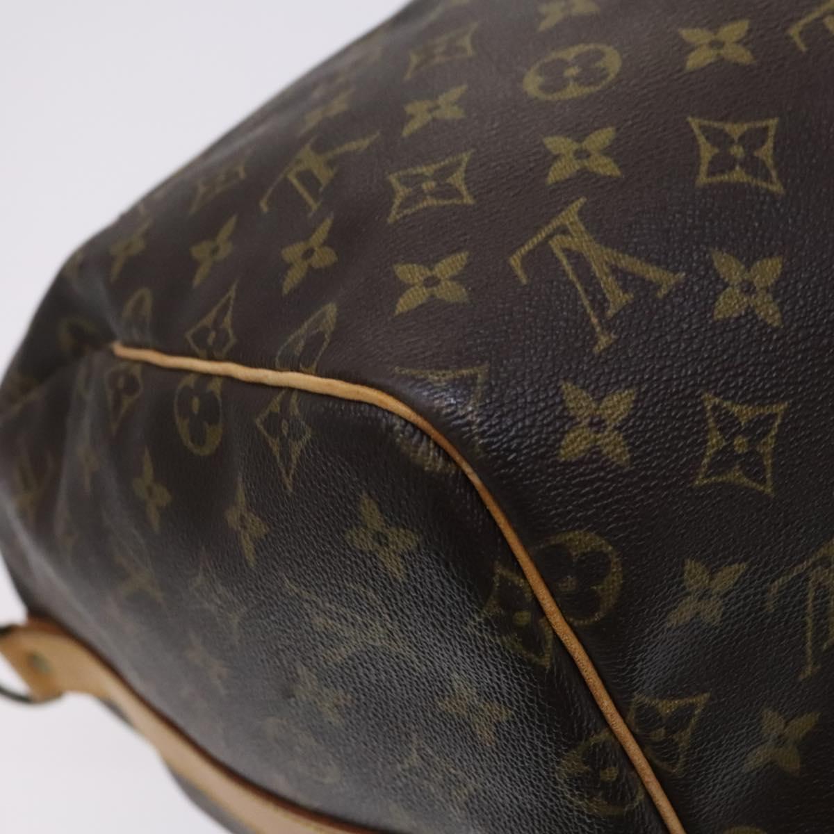 Louis Vuitton Keepall Bandouliere 55, Brown, Canvas, travel