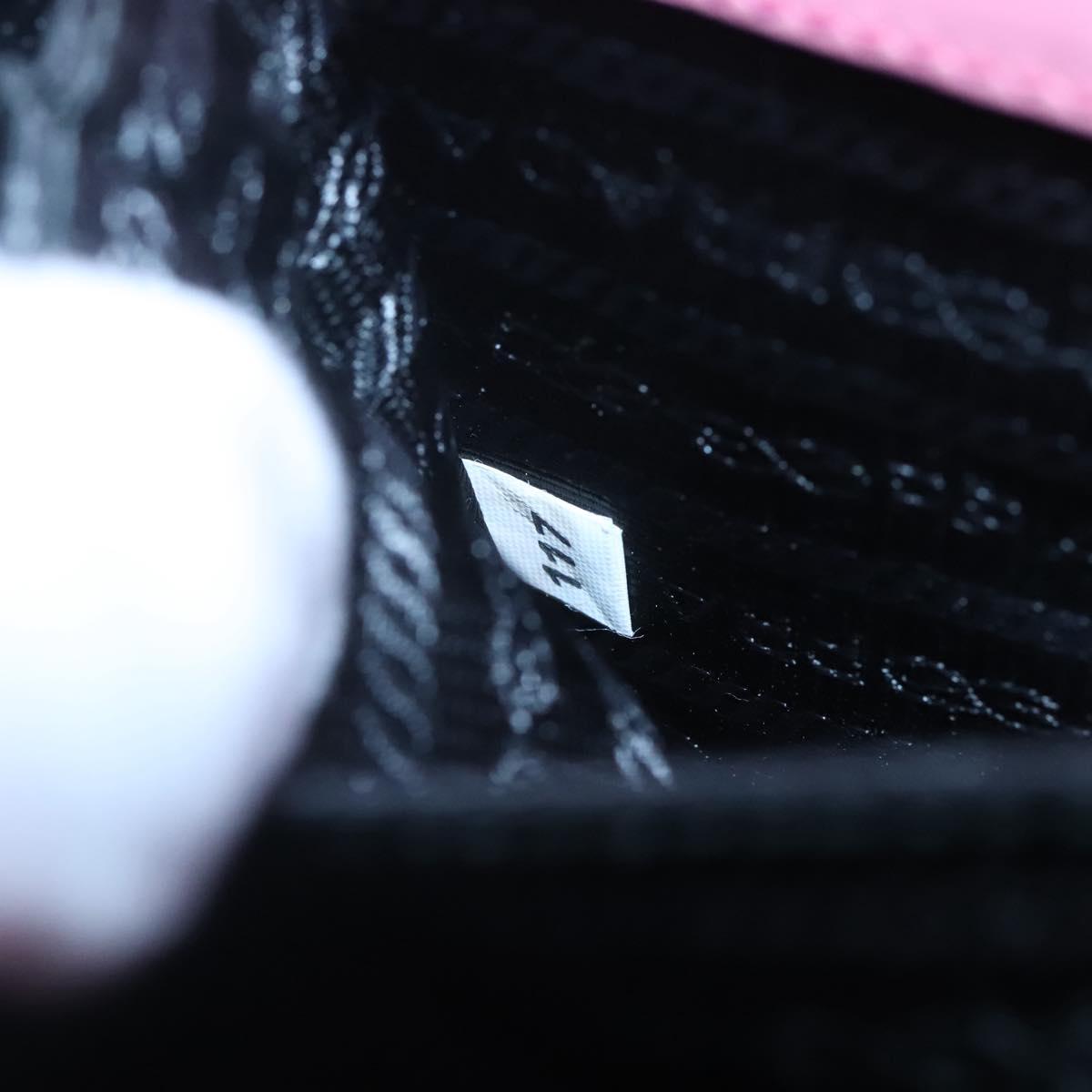 Prada Saffiano, Pink, Leather, shoulder