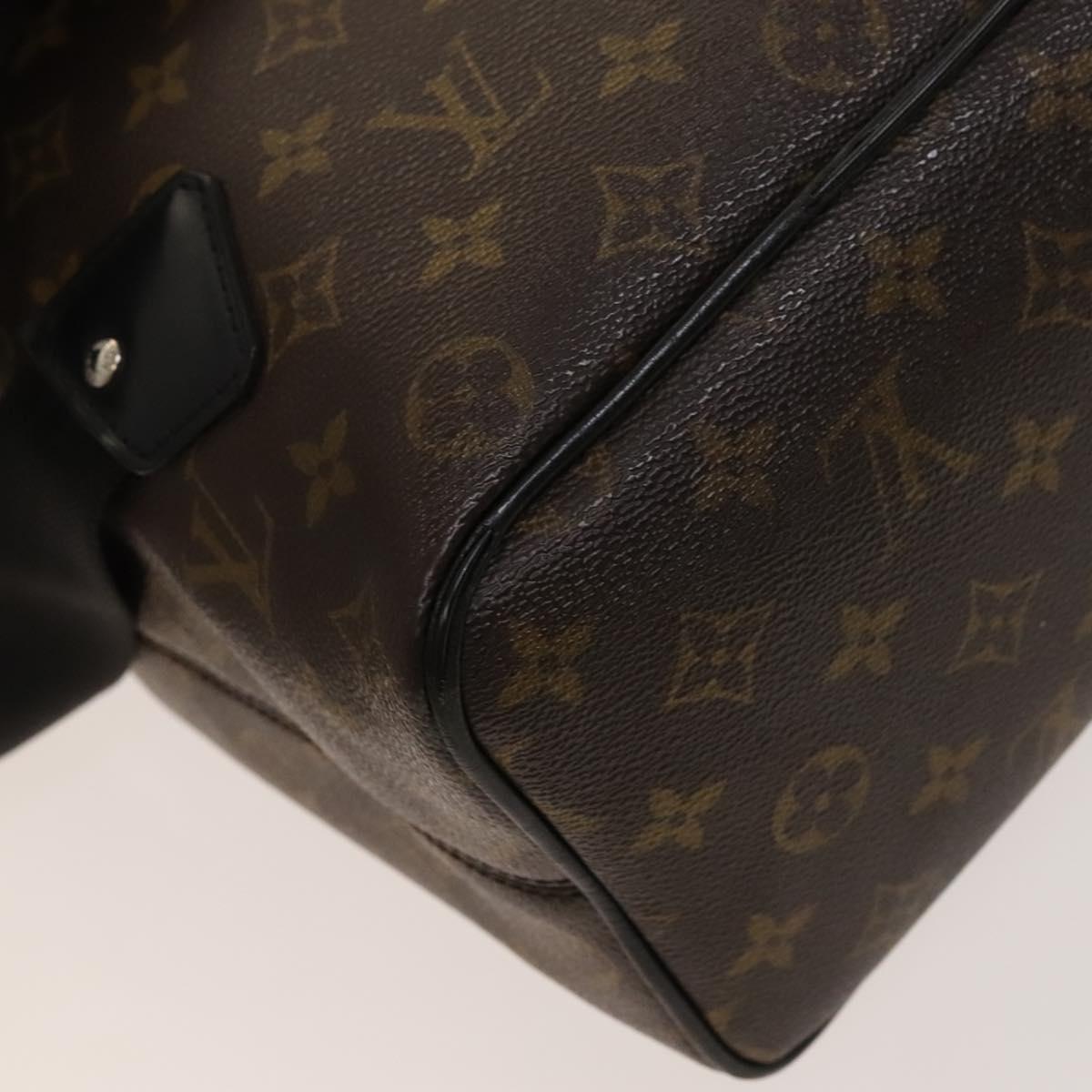 Louis Vuitton Palk, Brown, Canvas, backpack