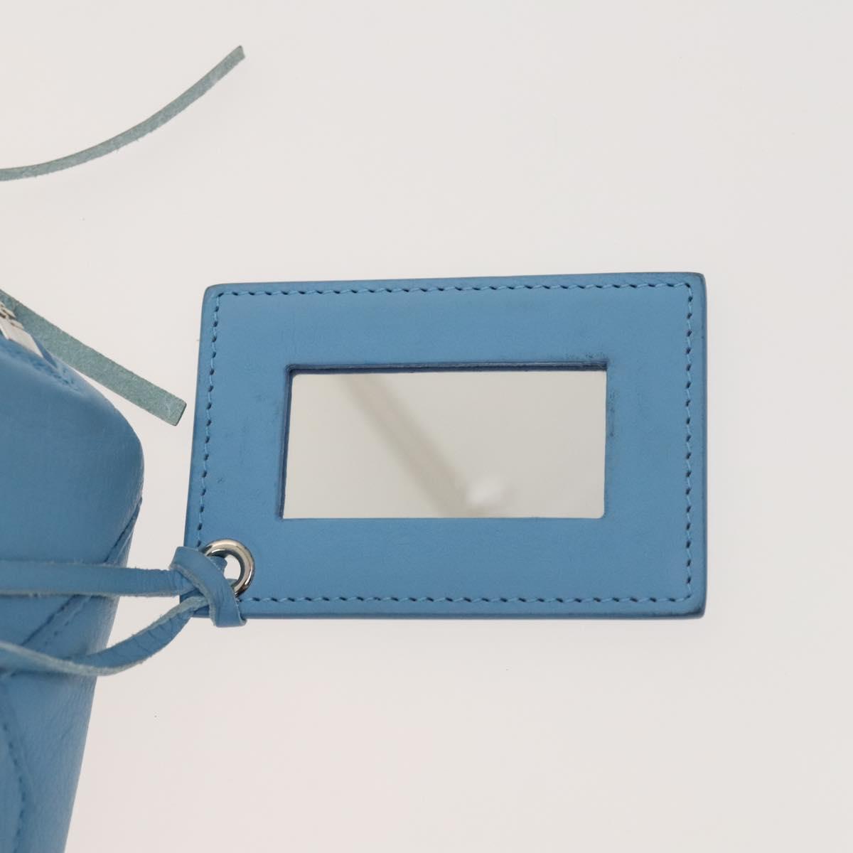 Balenciaga Papier, Blue, Leather, handbag