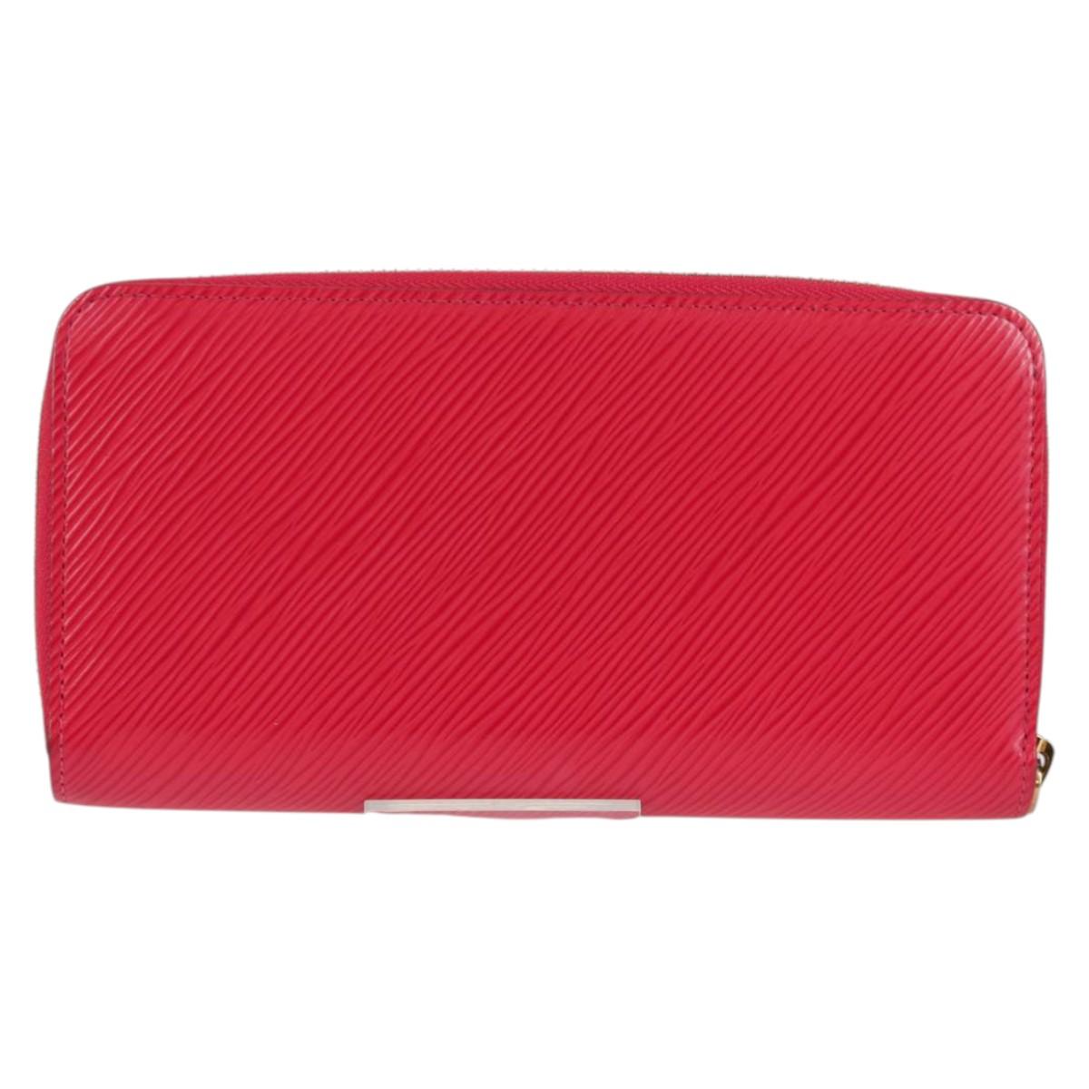 Louis Vuitton Zippy wallet, Red, Leather, wallet