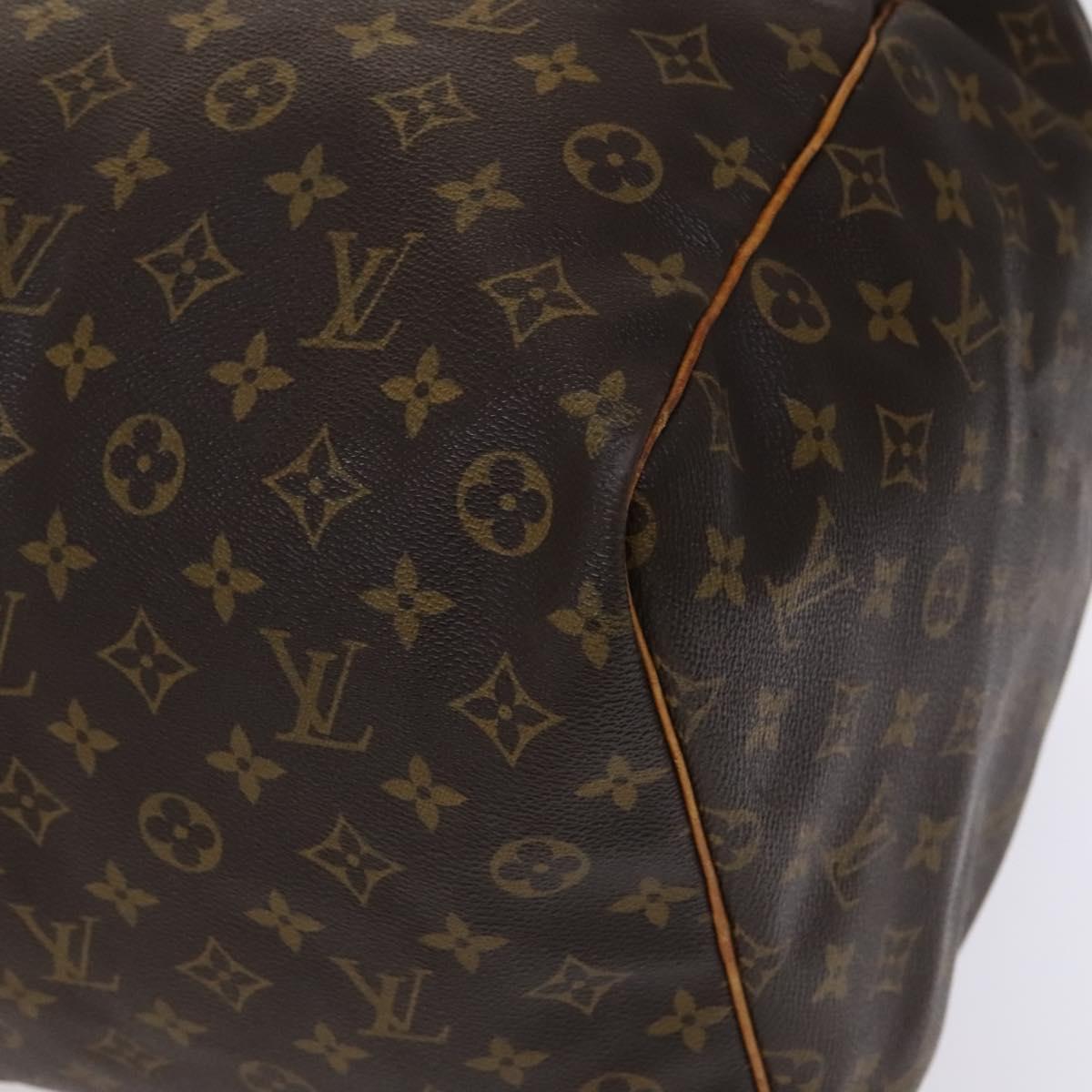 Louis Vuitton Keepall 60, Brown, Canvas, travel