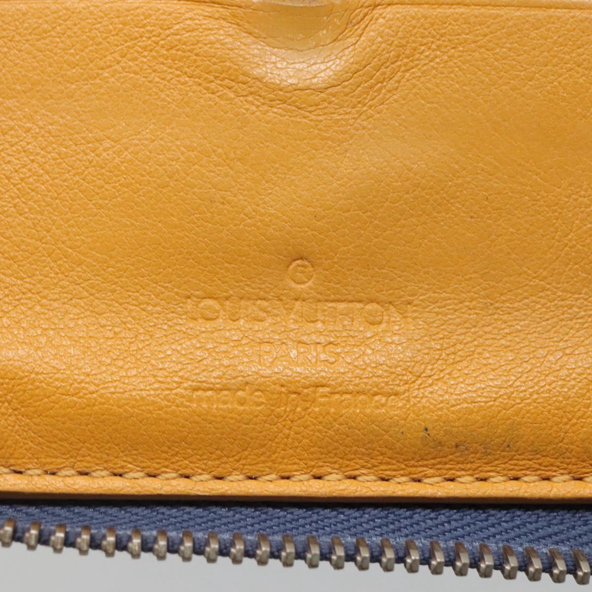 Louis Vuitton Zippy wallet, Blue, Denim - Jeans, wallet