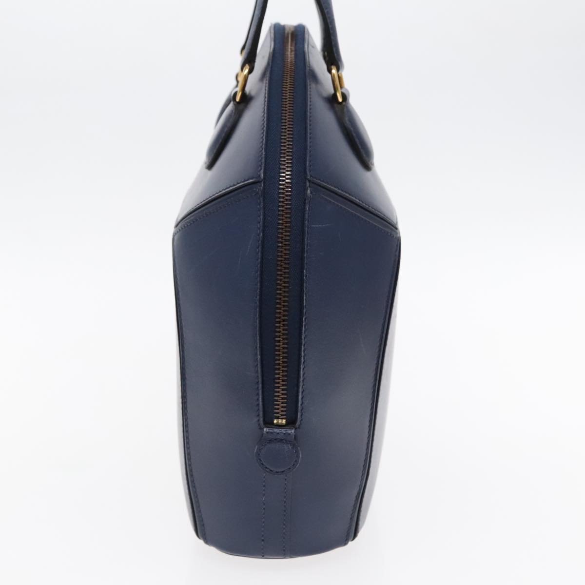 Hermès Ile De Shiki, Blue, Leather, handbag