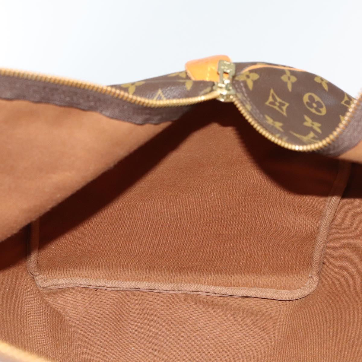 Louis Vuitton Keepall 60, Brown, Canvas, travel
