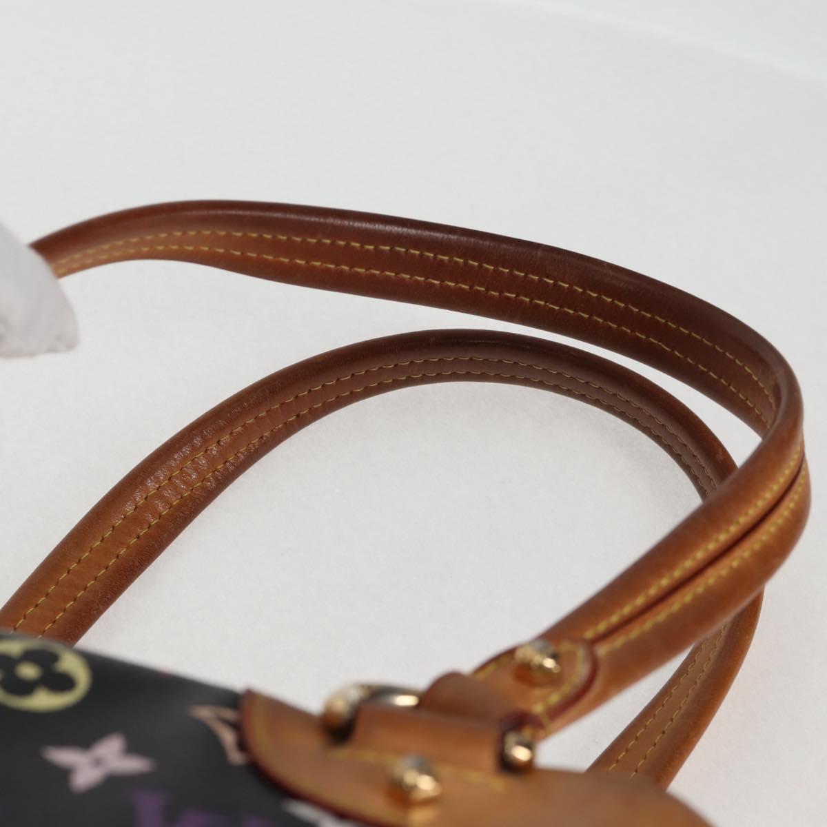 Louis Vuitton Claudia, Black, Canvas, handbag