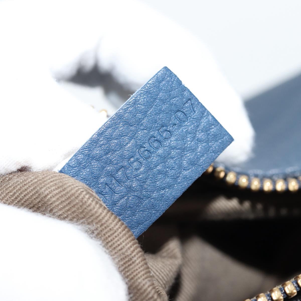 Chloé Marcie, Navy, Leather, handbag