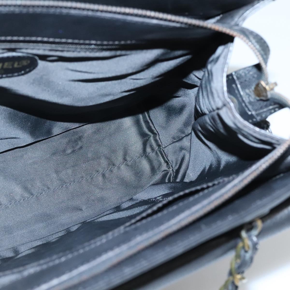 Chanel, Black, Leather, handbag