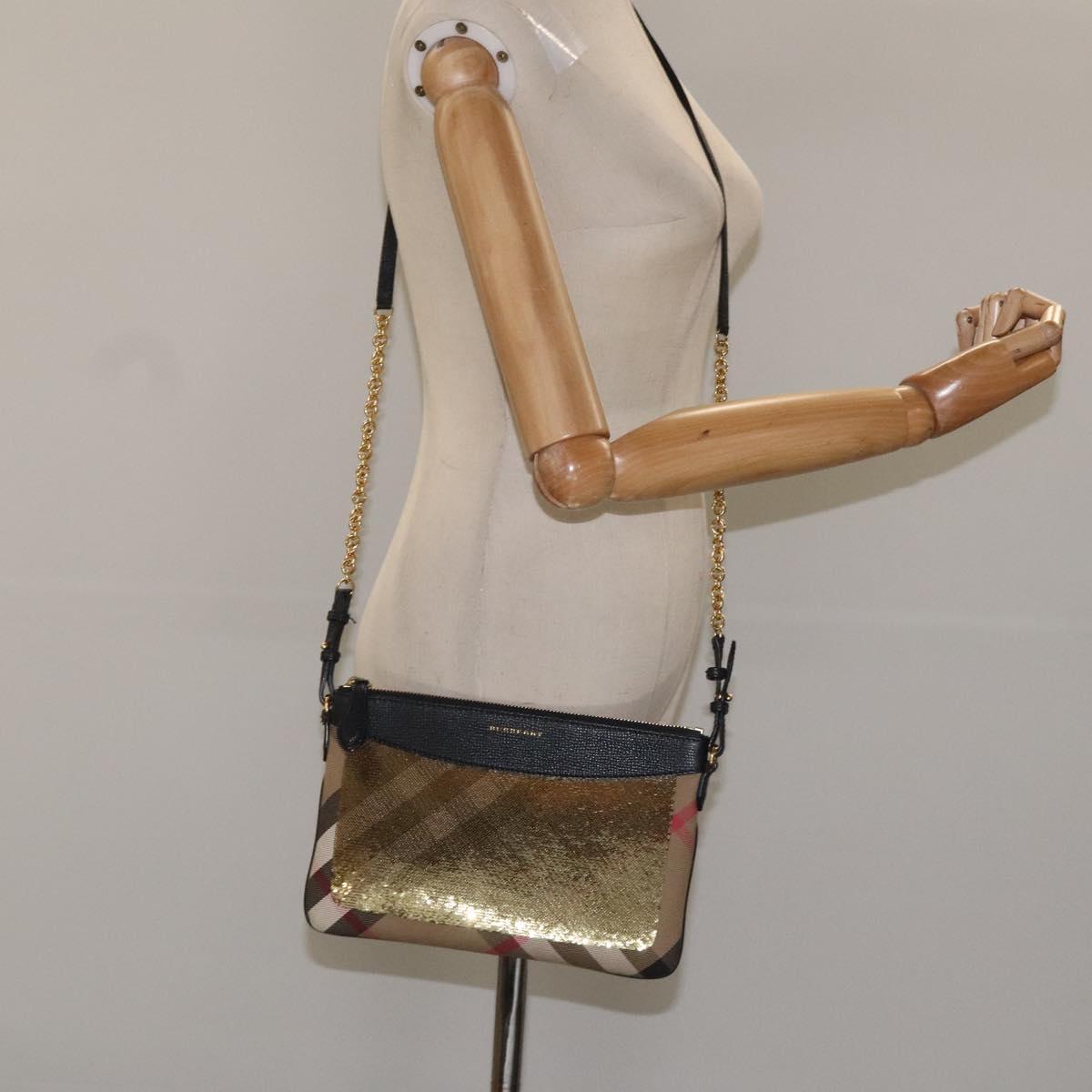 Burberry Nova Check, Beige, Canvas, shoulder