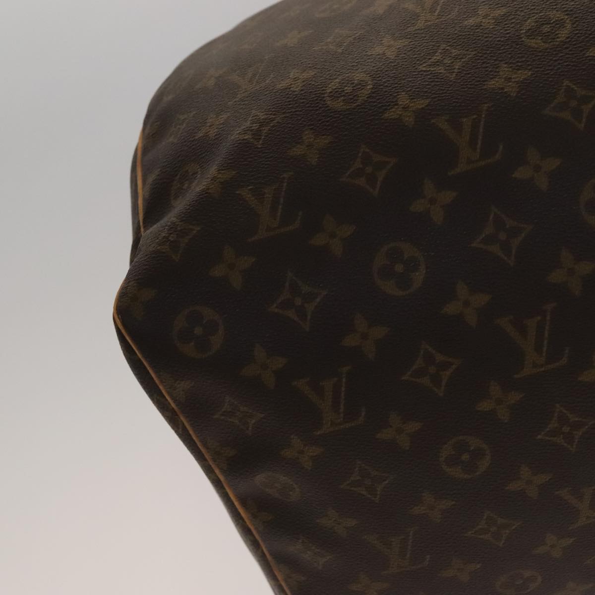 Louis Vuitton Keepall 60, Black, Canvas, travel