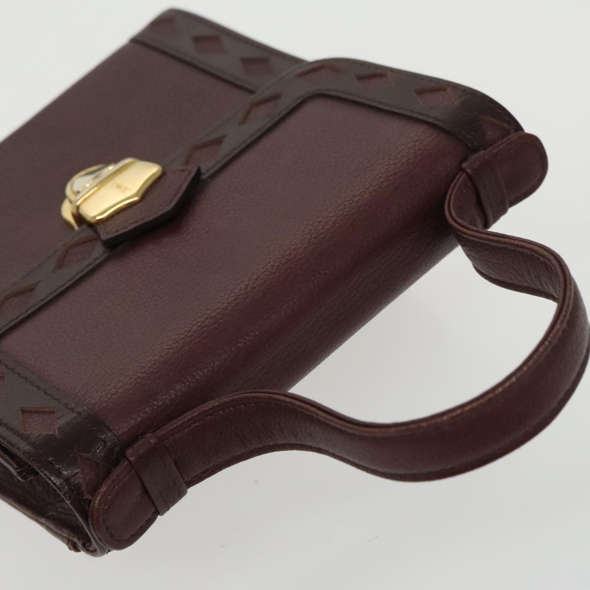 Saint Laurent, Burgundy, Leather, handbag