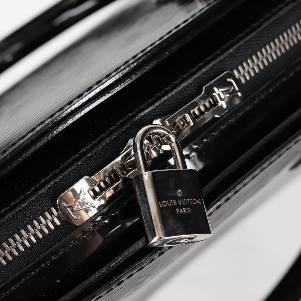 Louis Vuitton Pont Neuf, Black, Leather, handbag