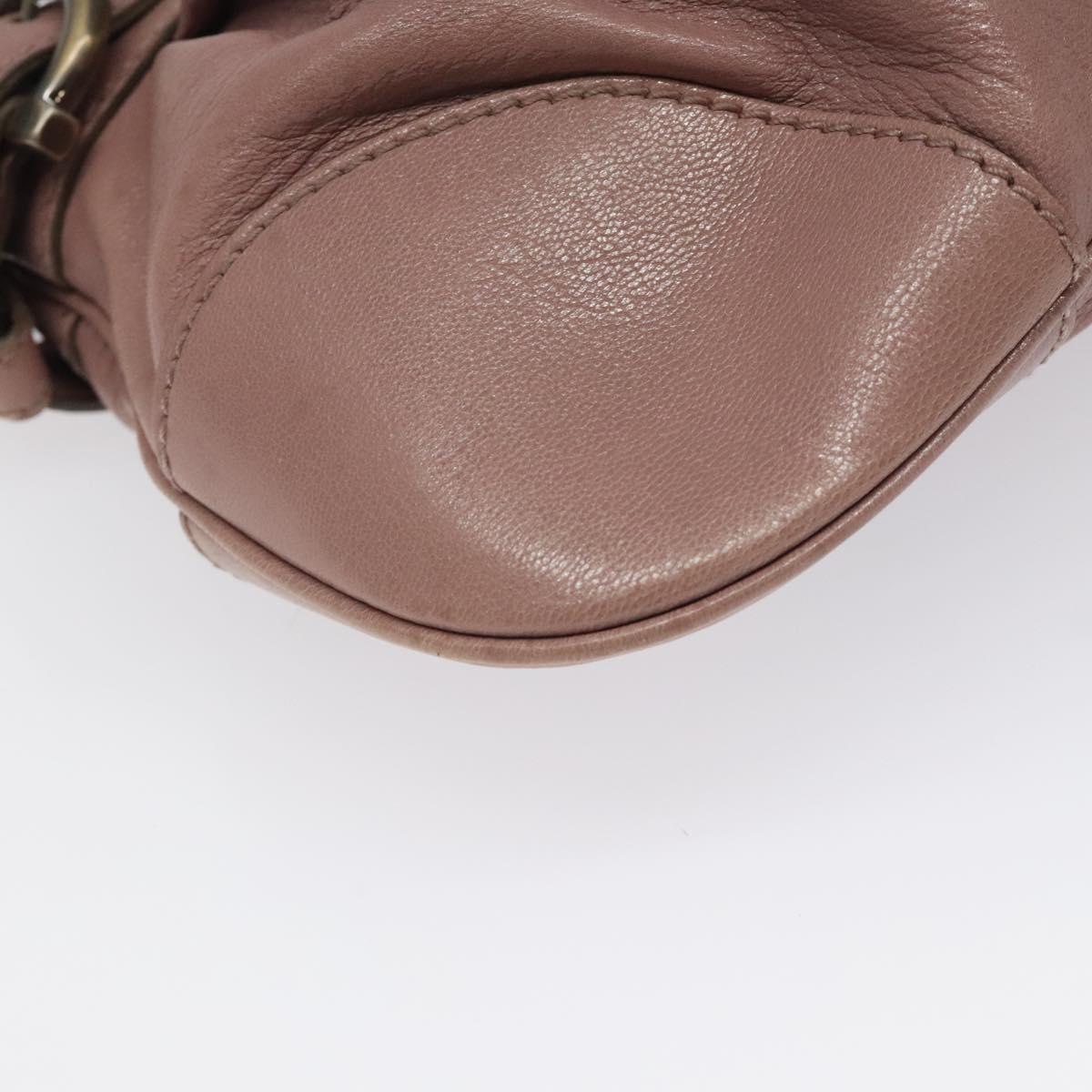 Salvatore Ferragamo Gancini, Pink, Leather, handbag