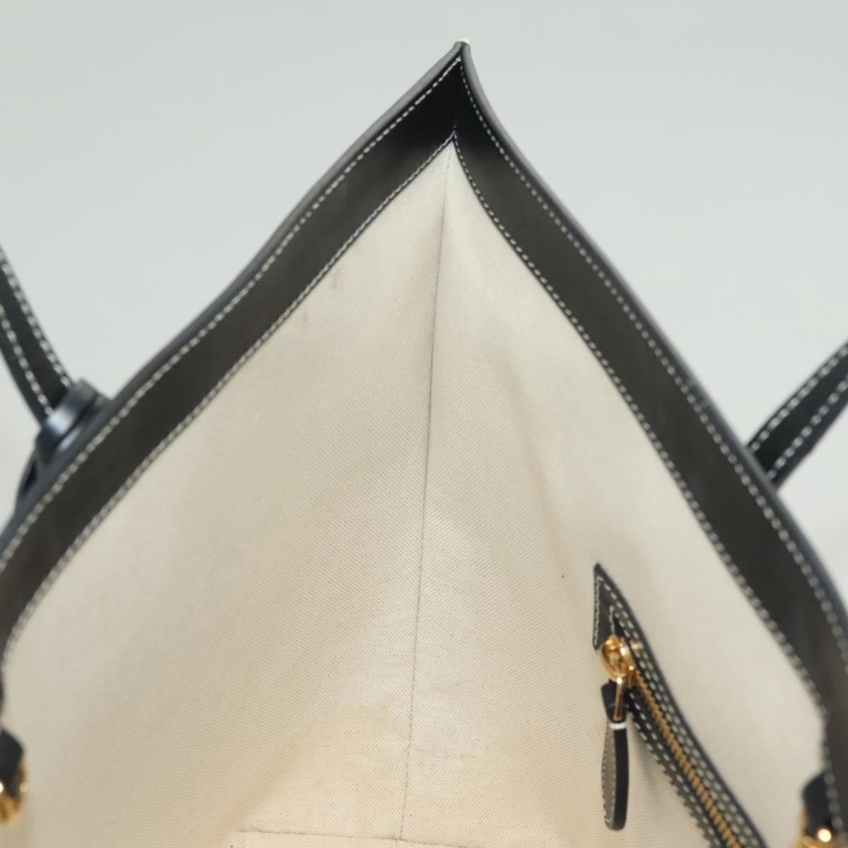 Burberry TB, Black, Leather, tote