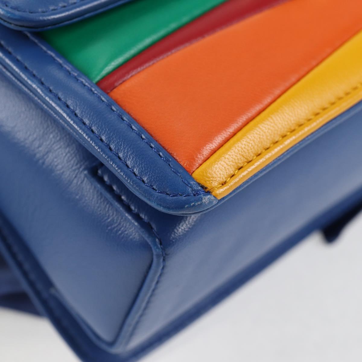 Salvatore Ferragamo Gancini, Multicolour, Leather, clutch