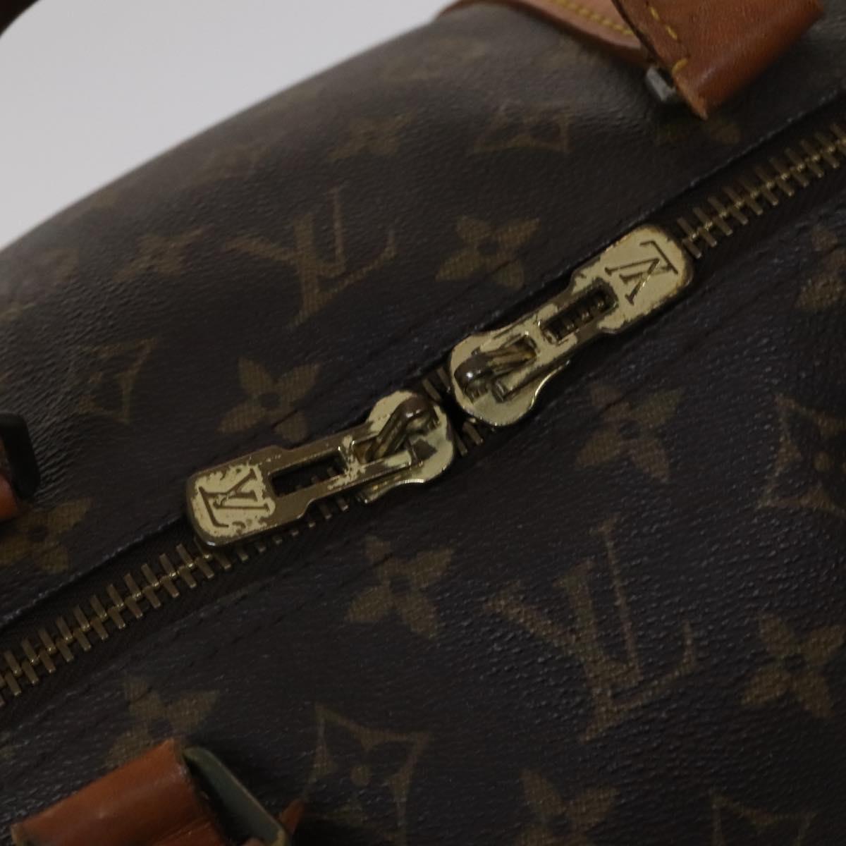Louis Vuitton Keepall 60, Brown, Canvas, travel