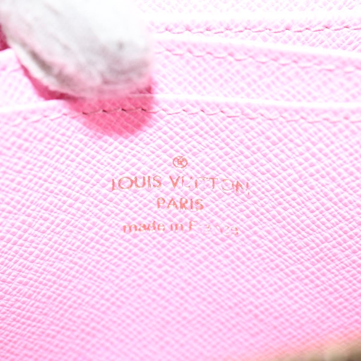 Louis Vuitton Zippy, Brown, Canvas, wallet
