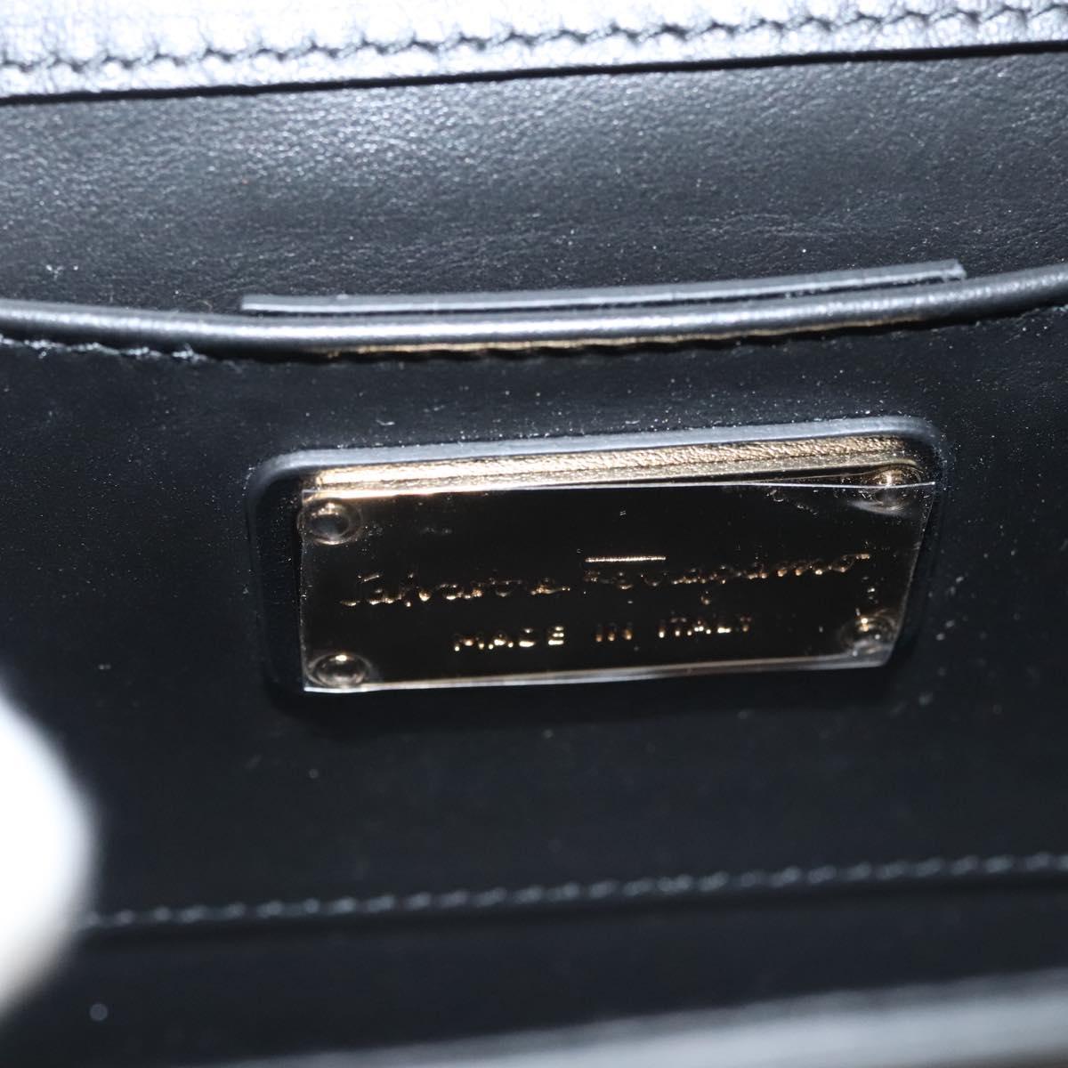 Salvatore Ferragamo Thalia, Black, Leather, shoulder