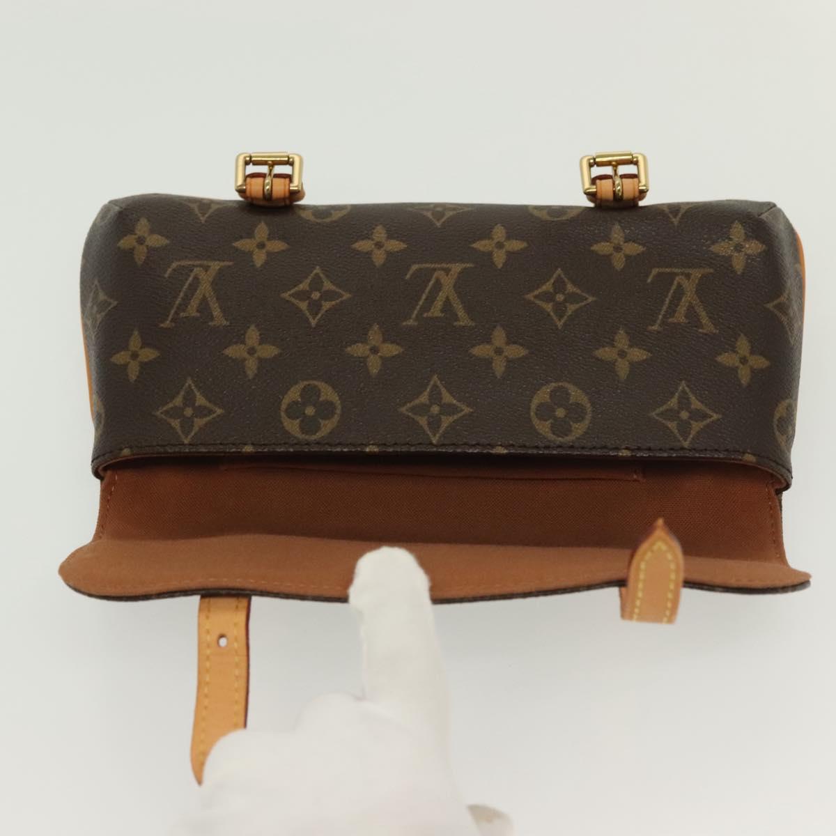 Louis Vuitton Marelle, Brown, Canvas, clutch