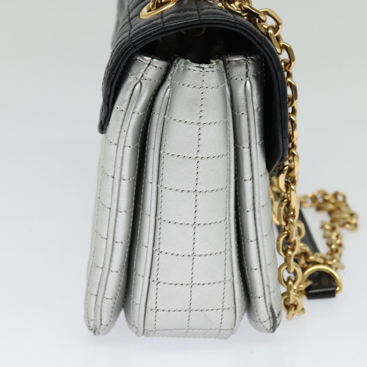 Céline C, Black, Leather, shoulder