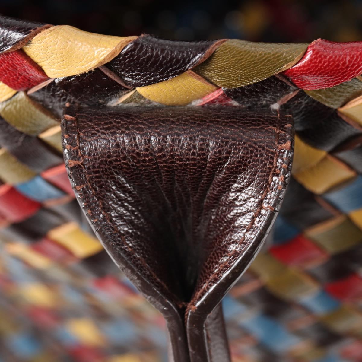 Bottega Veneta Intrecciato, Brown, Leather, tote