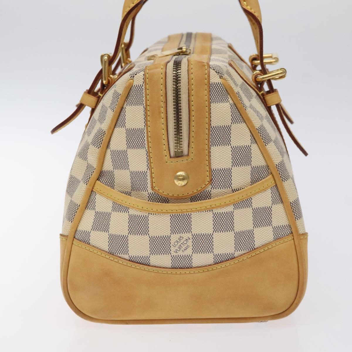 Louis Vuitton Berkeley, White, Canvas, handbag