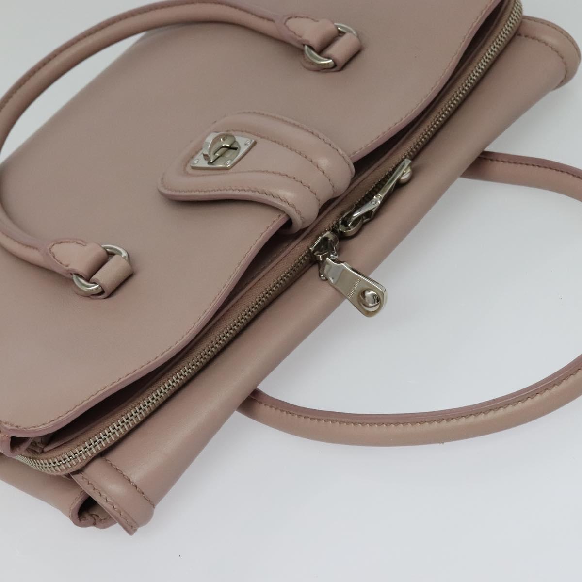 Miu Miu, Pink, Leather, handbag
