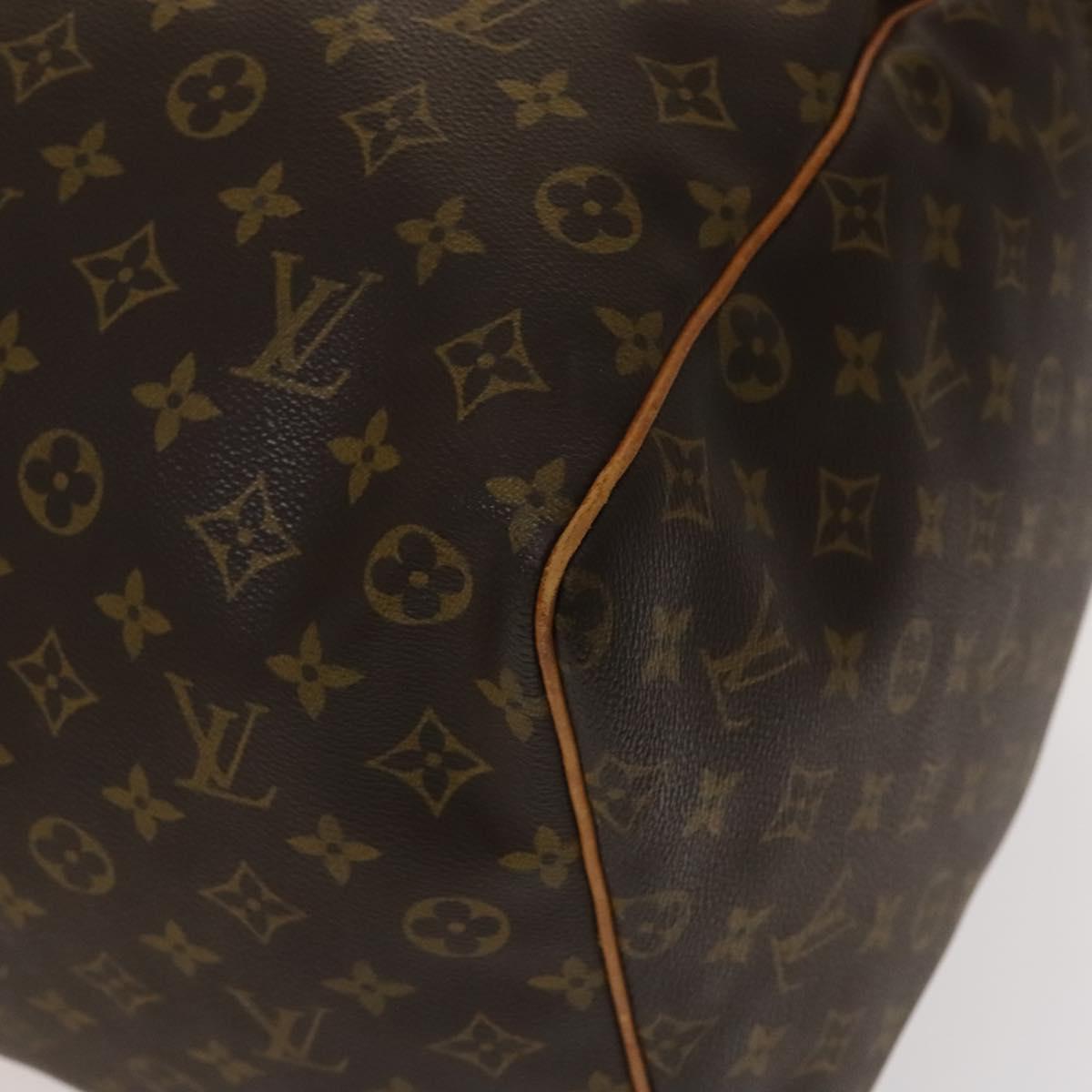 Louis Vuitton Keepall 60, Brown, Canvas, travel
