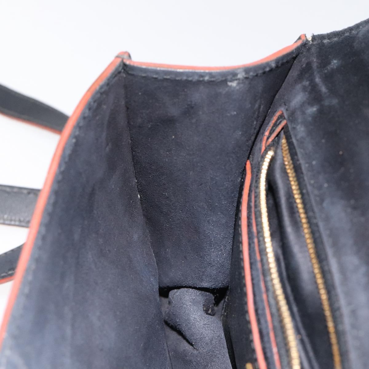 Miu Miu Madras, Black, Leather, shoulder