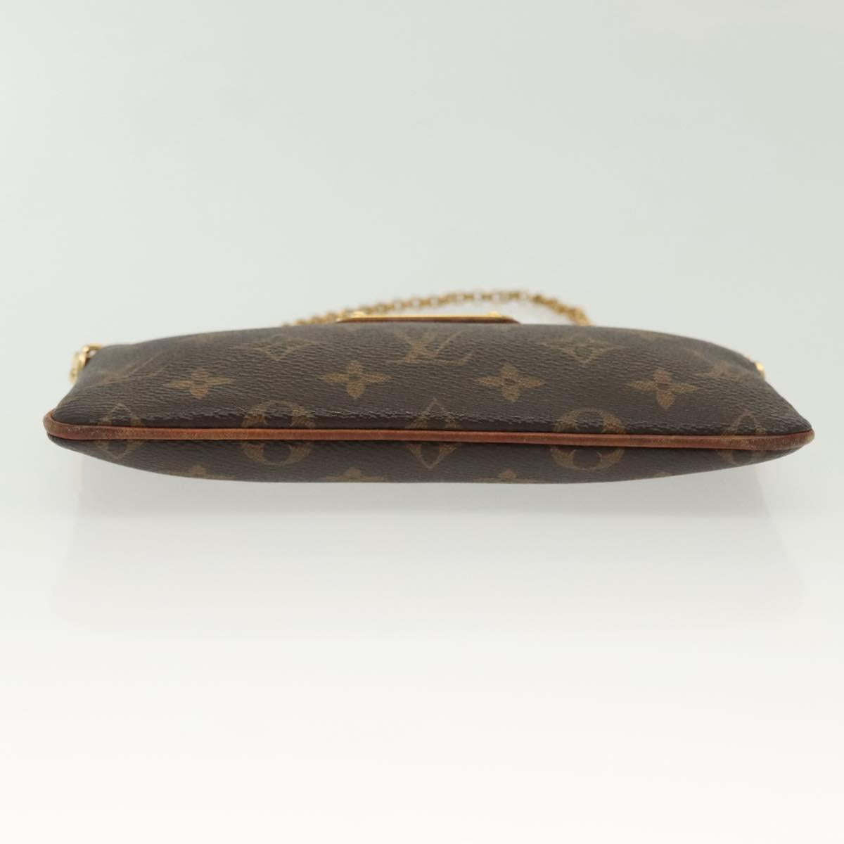 Louis Vuitton Milla, Brown, Canvas, clutch