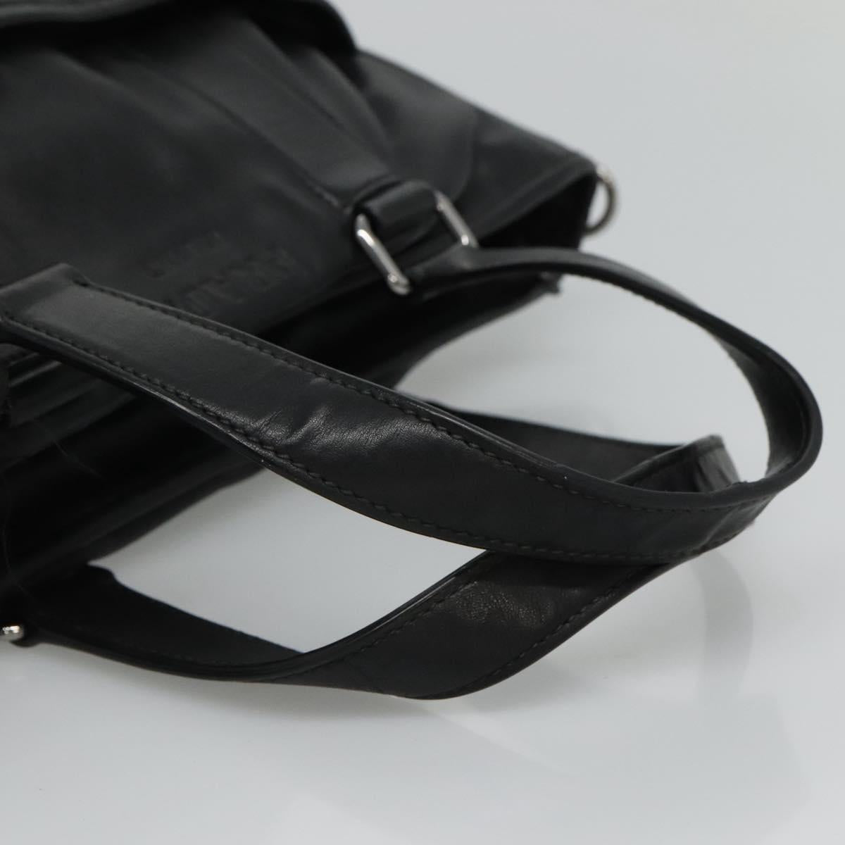 Prada, Black, Leather, tote