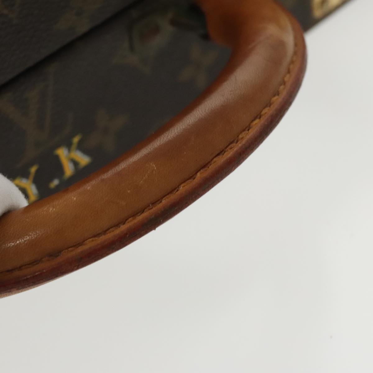 Louis Vuitton Cruiser, Brown, Canvas, handbag