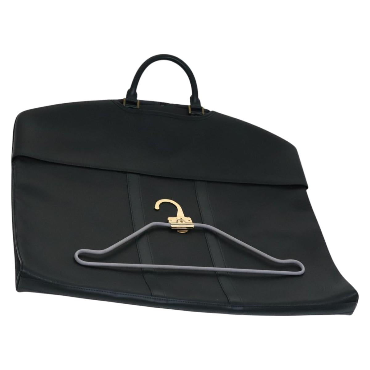 Louis Vuitton Garment, Black, Leather, travel