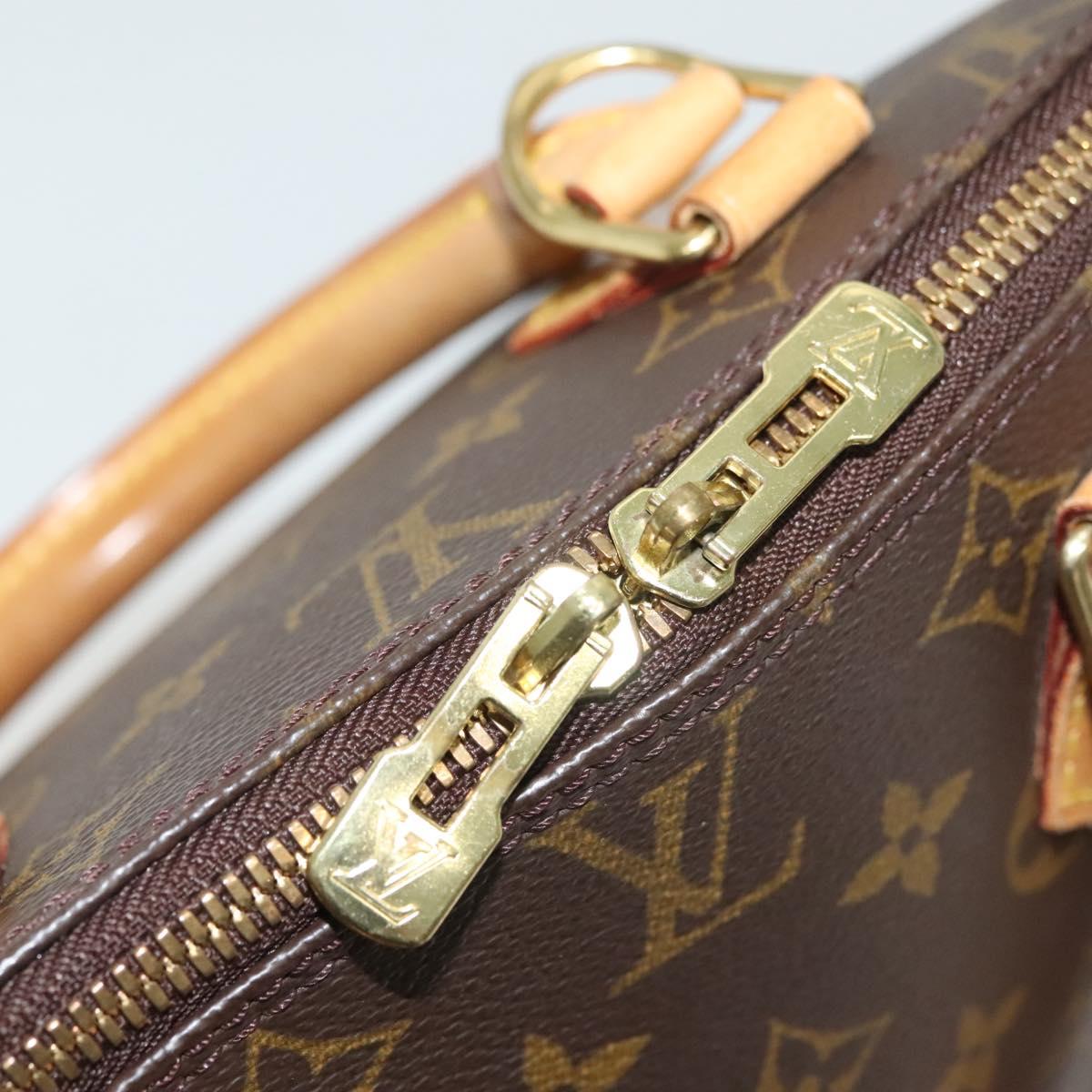 Louis Vuitton Alma, Brown, Canvas, handbag
