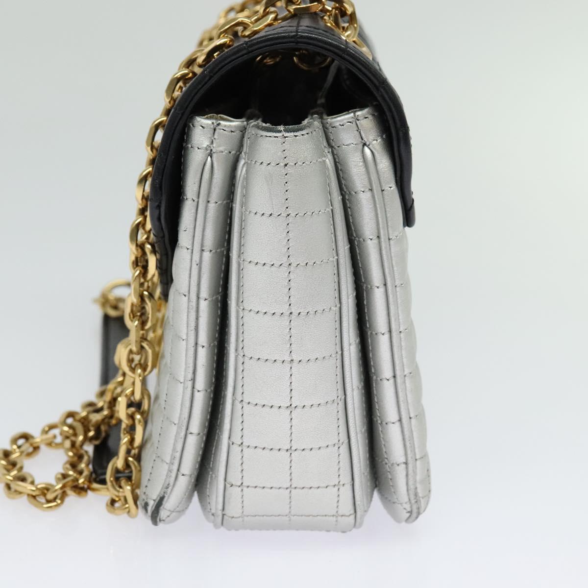 Céline C, Black, Leather, shoulder