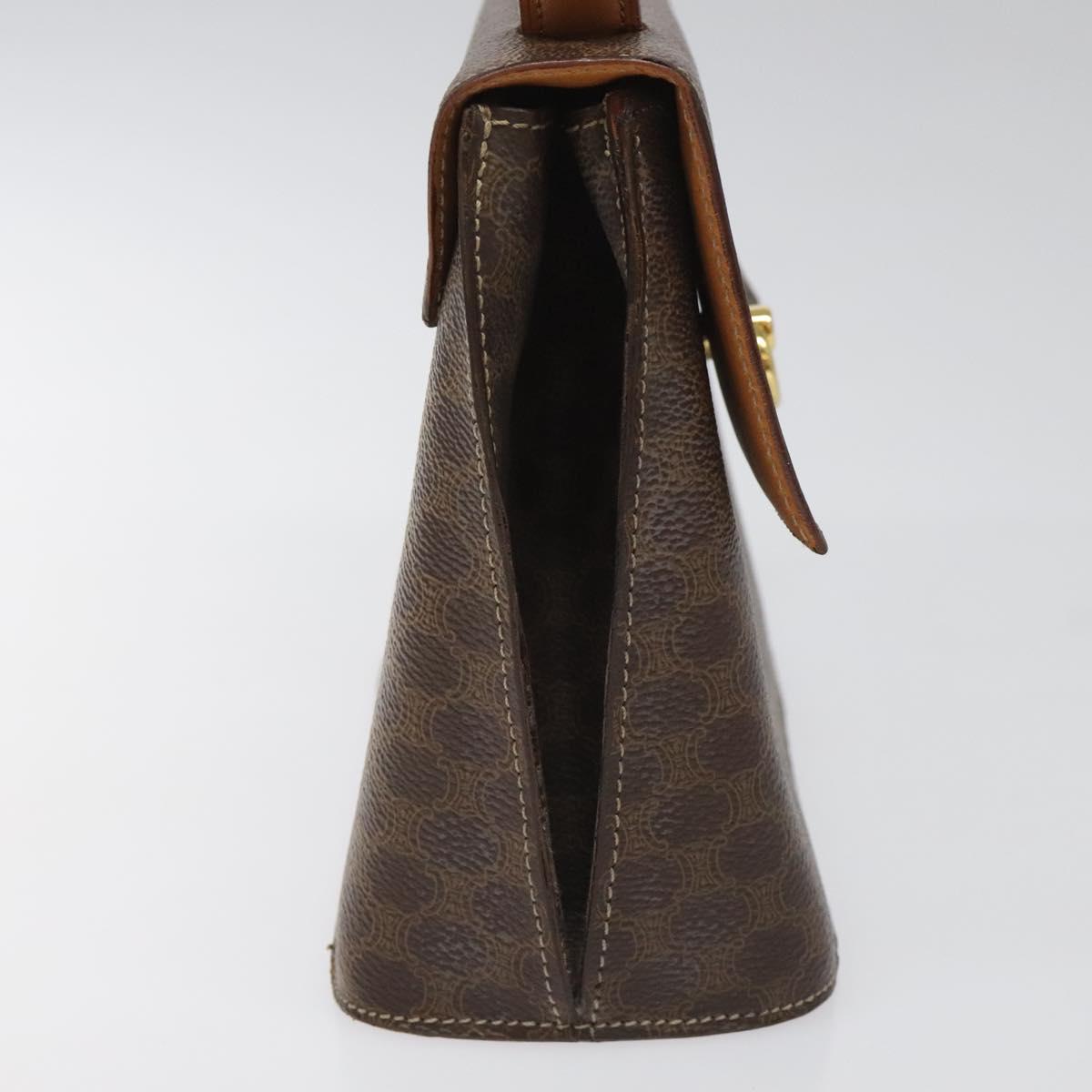 Céline Macadam, Brown, Canvas, handbag