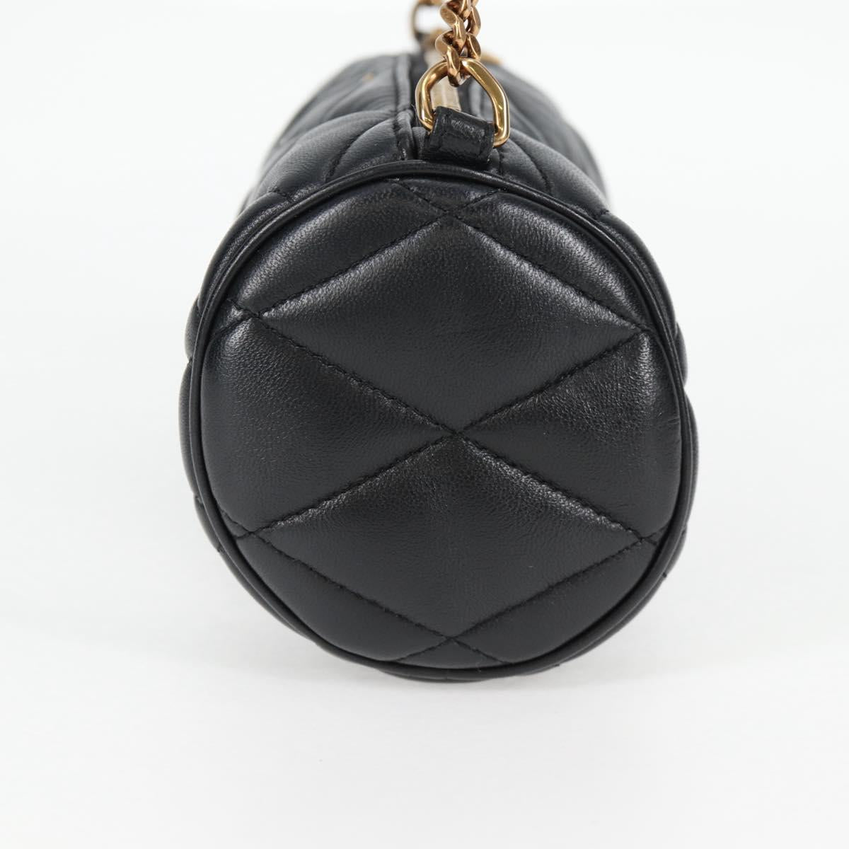 Yves Saint Laurent, Black, Leather, shoulder