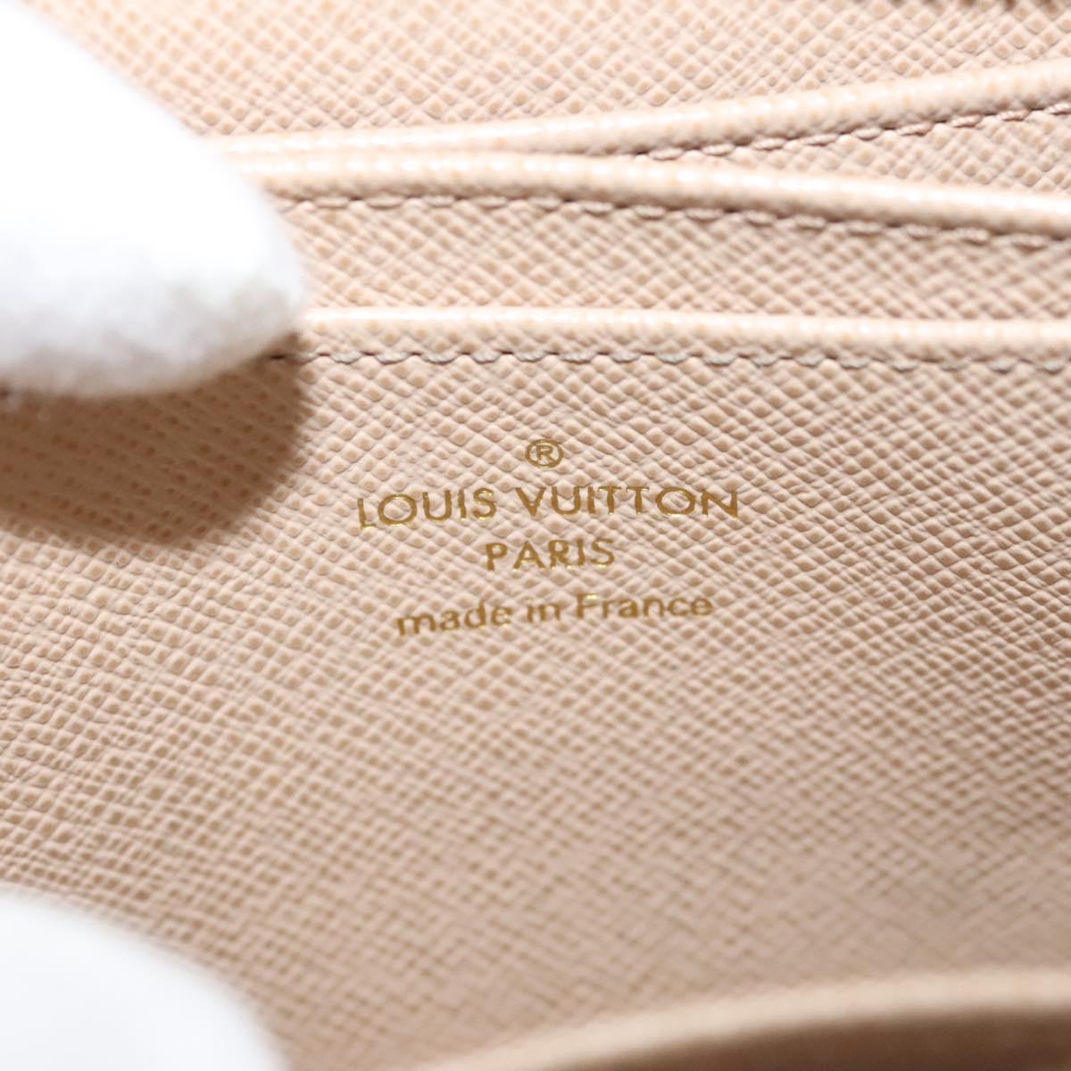 Louis Vuitton Zippy coin purse, Beige, Canvas, wallet