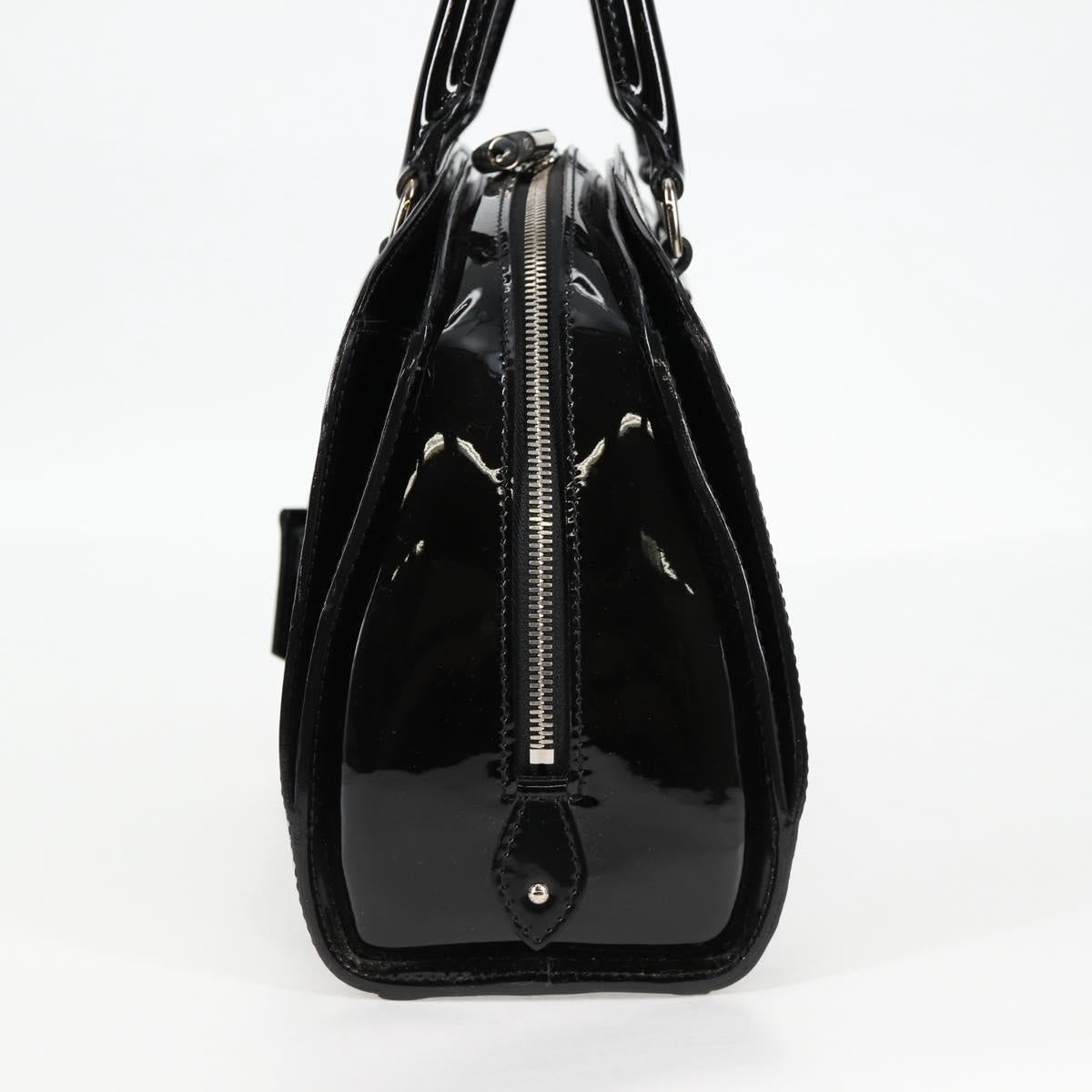 Louis Vuitton Pont Neuf, Black, Leather, handbag