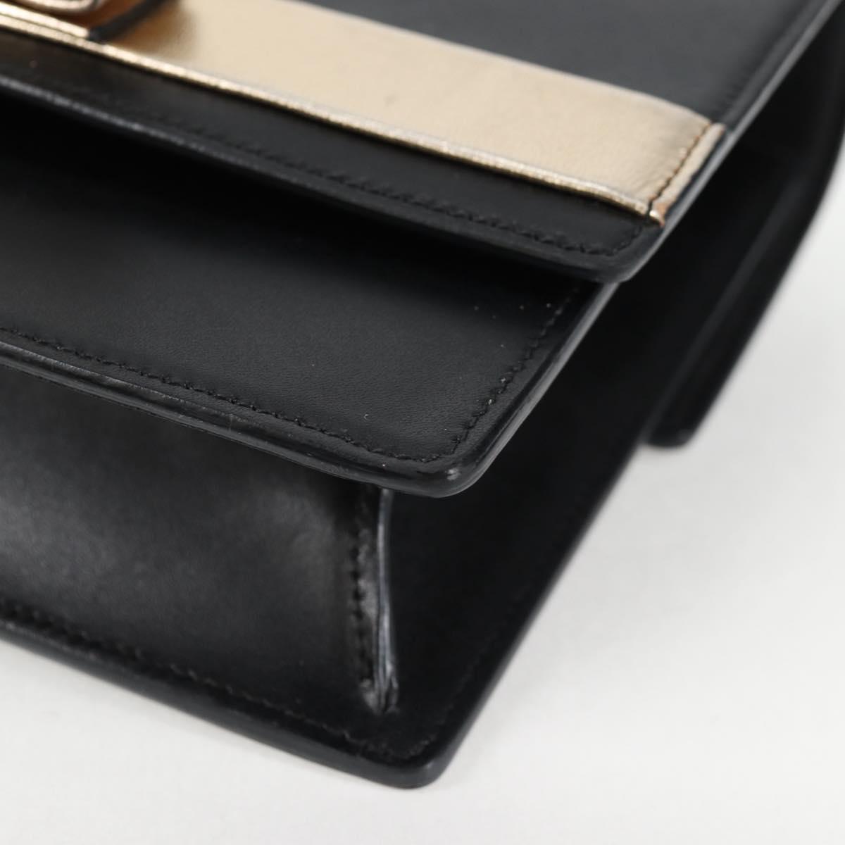 Salvatore Ferragamo Vara, Black, Leather, shoulder