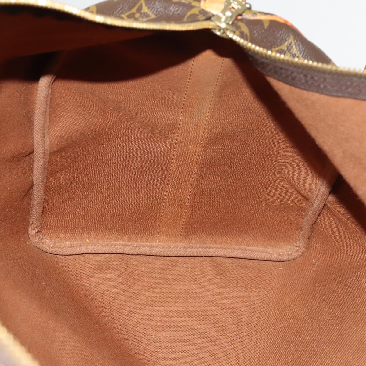 Louis Vuitton Keepall Bandouliere 50, Brown, Canvas, travel