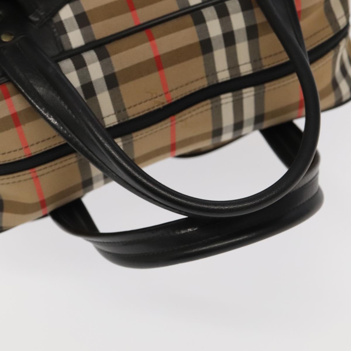 Burberry Nova Check, Beige, Canvas, handbag